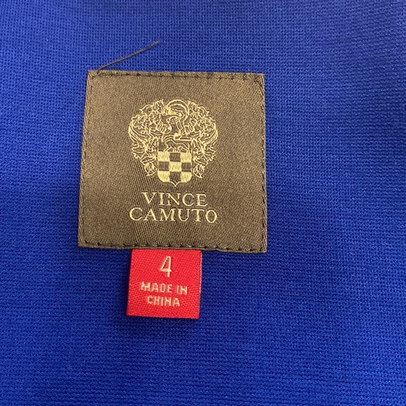Vince Camuto blue faux leather trim, Excellent Condition, measurements below - Picture 7 of 10